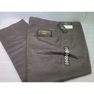 New Savane Mens Pants Deep Dye No Stain No Fade Wrinkle Free Birch 38x30